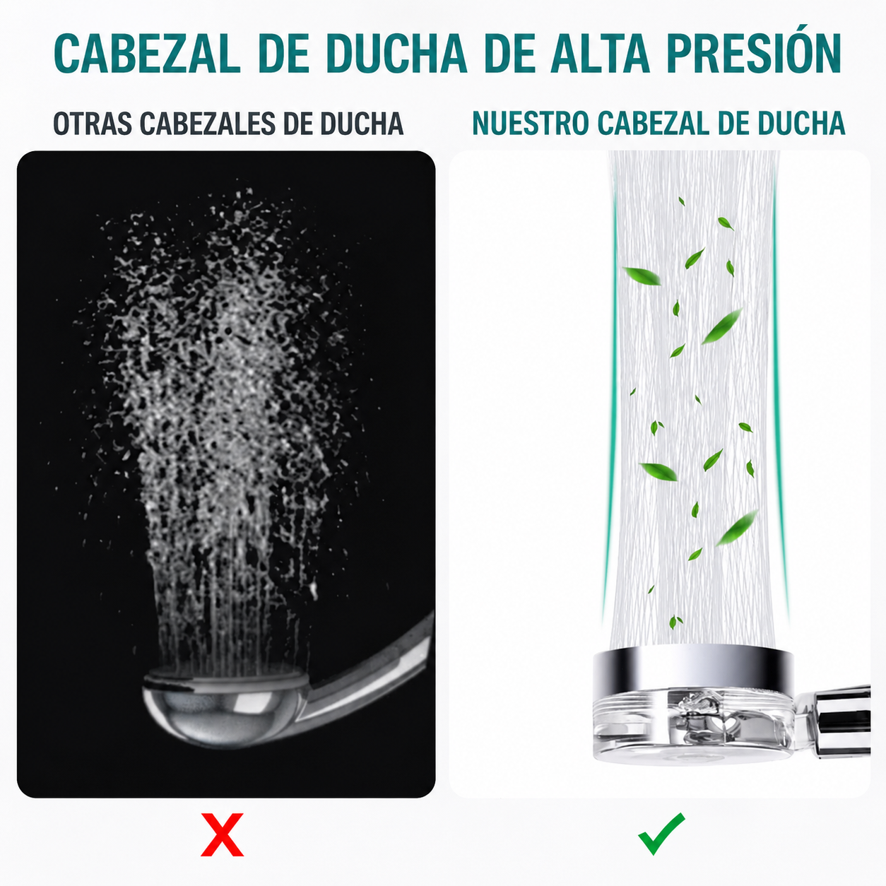 Cabezal de Ducha Purificador
